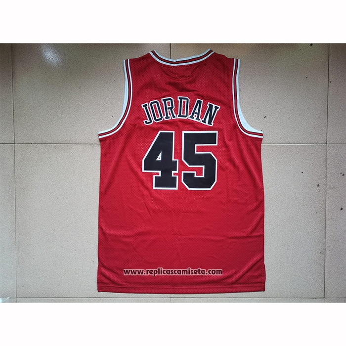 Camiseta Chicago Bulls Michael Jordan #23 Mitchell & Ness 1994-95 Rojo